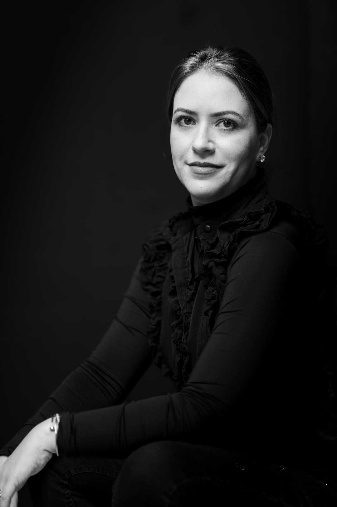 Retrato da psicóloga Thaiana Filla
