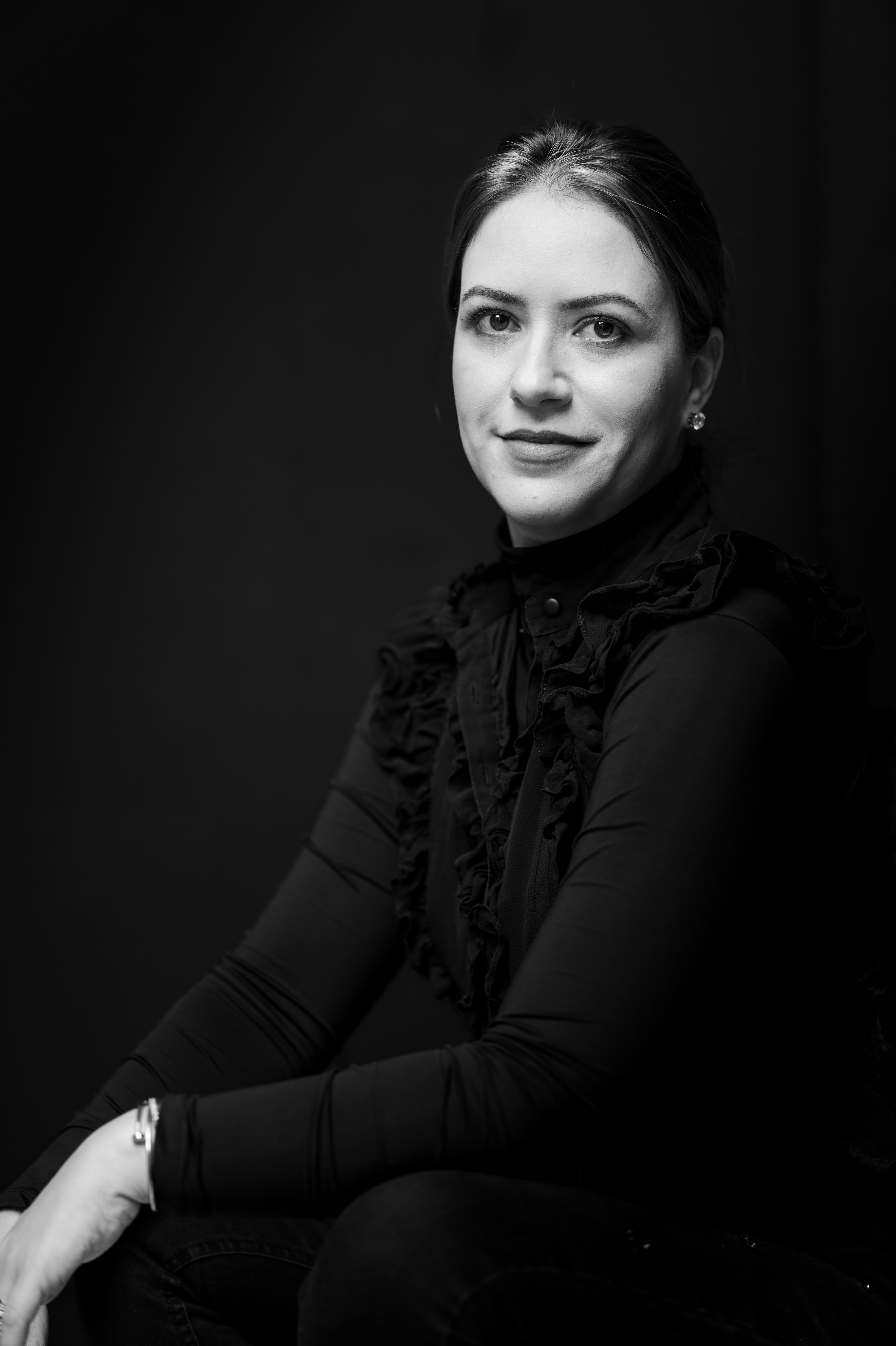 Retrato da psicóloga Thaiana Filla